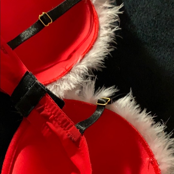 Tarea Rue 21 Christmas BRA 34C Mrs Clause New - Picture 3 of 4